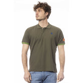 Invicta Green Cotton Men Polo Shirt -   -  Invicta.